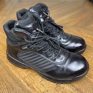 Bates Boots Mens 8‎ Black Tactical Sport 2 Mid DryGuard Waterproof Police Work